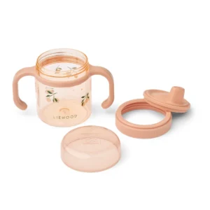 Kylo Tritan Sippy Cup 280ml Peach / Sea shell - Liewood - Afbeelding 2