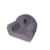 Fauteuil côtelé gris bleuet - avec nom brodé – Image 2