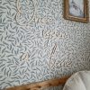Ensemble d'oies en bois avec texte « Il était une fois »