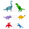 MagnaTiles Dino world XL — set de 50 pièces – Image 3