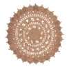 Pixie, tapis, jute naturel, Ø120 cm