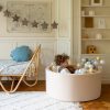 Piscine à balles en jersey de coton 90x40cm « Beige » - MOJE – Image 6