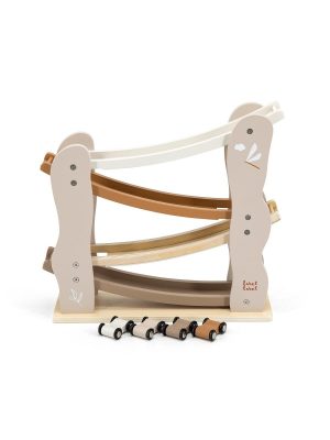 Toboggan de voiture en bois Nougat - Étiquette