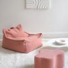 Fauteuil pouf rose goyave - WigiWama – Image 4